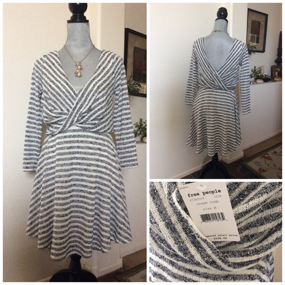 Free People Stripe Dress - Picture 3 of 4