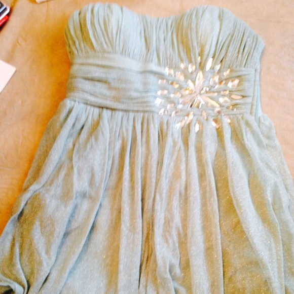 Light blue dress