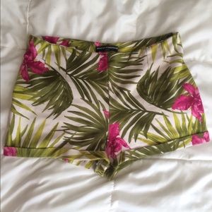 Brandy Melville tropical shorts