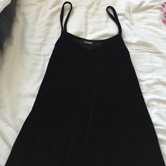 Velvet tank top