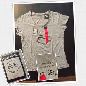 Size 12...Always beautiful v-neck tee