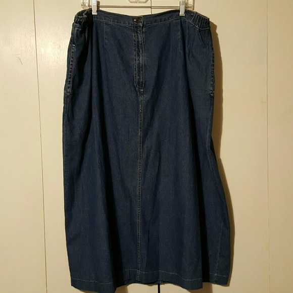 Denim Maxi