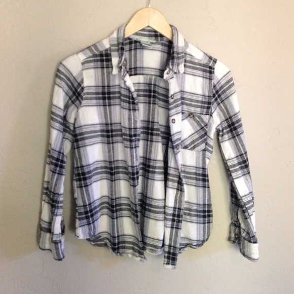 Cute blue and grey flannel - Picture 2 of 3