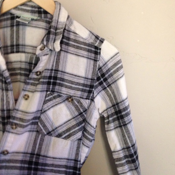 Cute blue and grey flannel - Picture 3 of 3