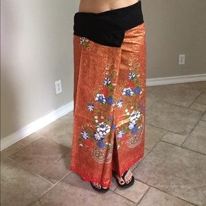 Handmade Thai Traditional long Skirt