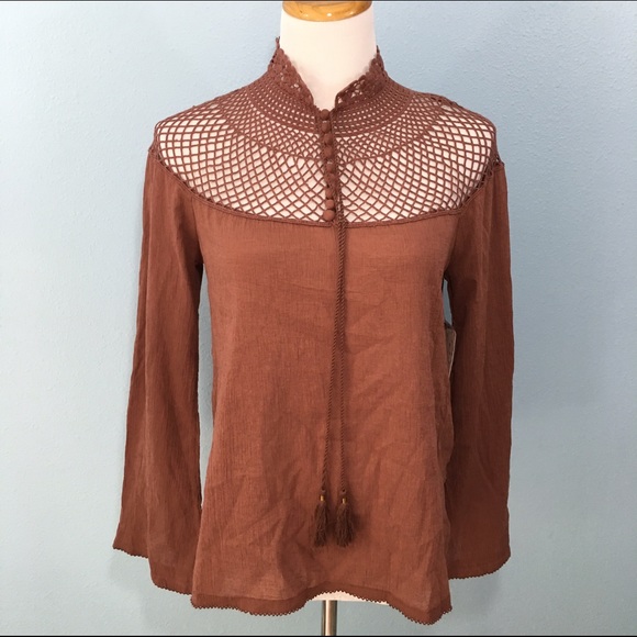 Free People On the Island Top in Spice - Picture 5 of 5