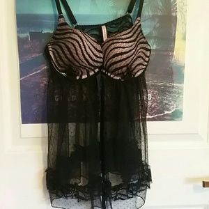 Victoria's Secret Babydoll-style lingerie,size 36B
