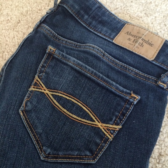 A&F Dark Wash Skinny Jeans