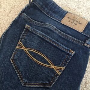 A&F Dark Wash Skinny Jeans