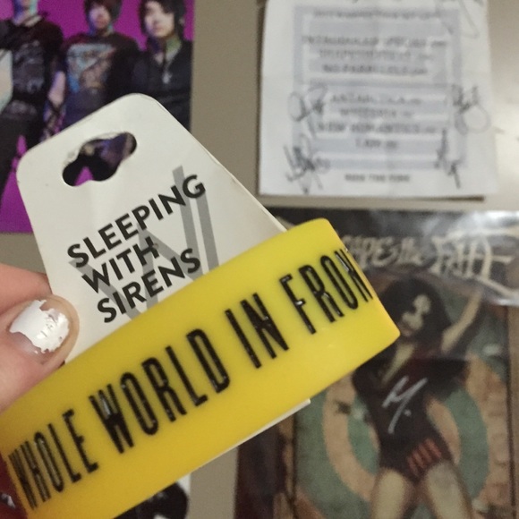 nwt sleeping with sirens bracelet - Picture 1 of 2