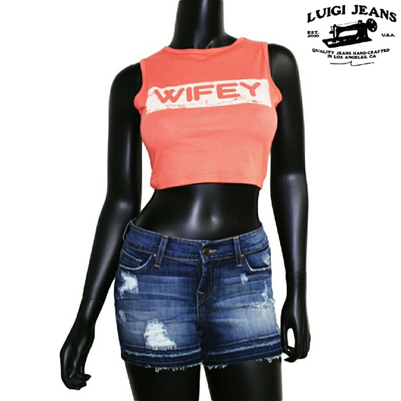Wifey logo crop tank - Picture 2 of 4