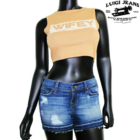 Wifey logo crop tank - Picture 4 of 4