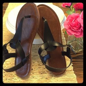 Black Size 9.5 Mossimo Sandals