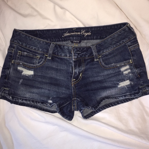 American eagle outfitter short denim shorts