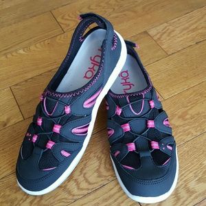 Ryka Leather and mesh sneakers