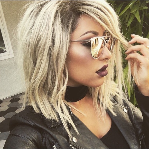 ๐Quay GEMINI rose gold mirrored sunglasses - Picture 3 of 4