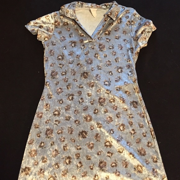 Vintage velvet dress