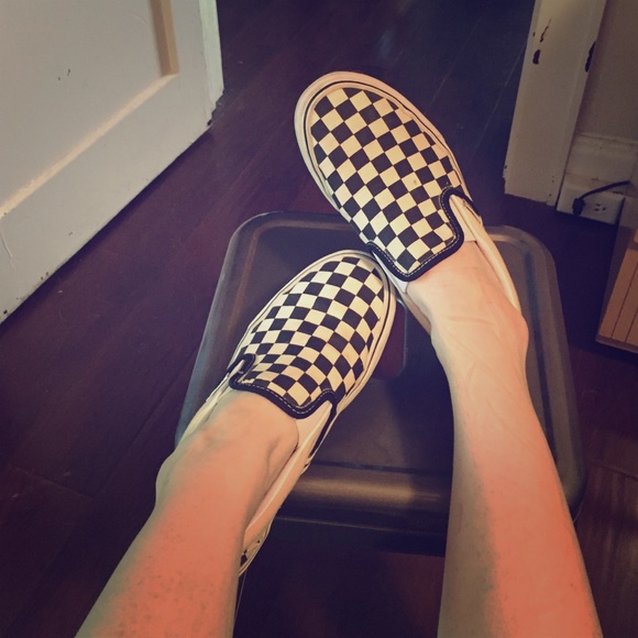 Vans checkerboard