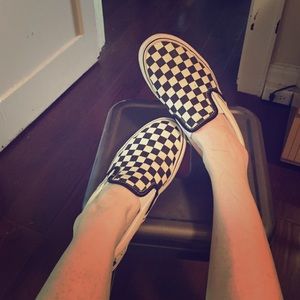 Vans checkerboard