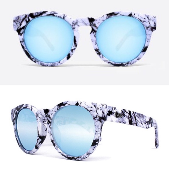 🆕Quay High Emotion white marble sunglasses - Picture 4 of 4