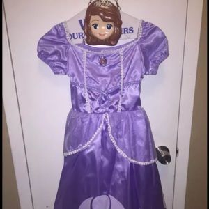 Sofia the first dress and bag