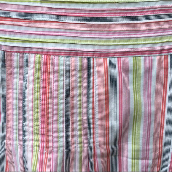 J. Crew striped cotton skirt. Size 10. EUC. - Picture 3 of 4