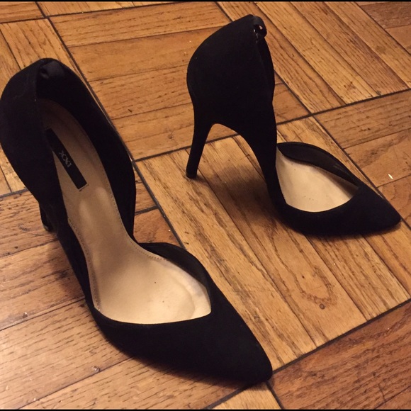🦅 black casual heels - Picture 1 of 2
