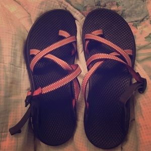 Orange chacos
