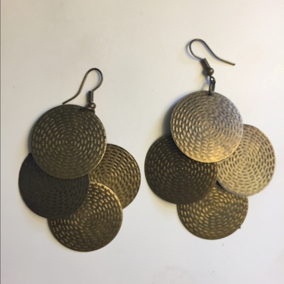 Bronze earrings