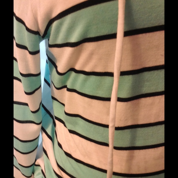 TALBOTS PETITES Cotton Hoodie Top - Picture 3 of 3