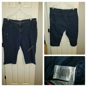 Riders denim capris