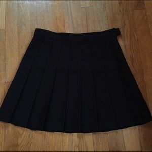Black Tennis Skirt