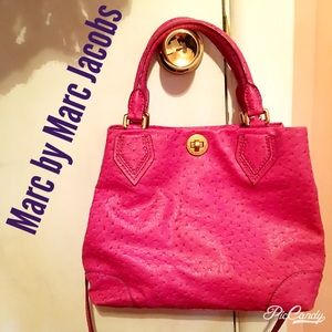 SALE🍾Marc by Marc Jacobs Pink Ostrich Effect Bag