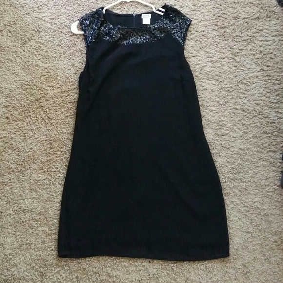 Black Dress w/Sequins