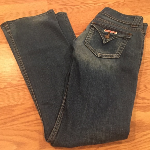 Hudson flares flap pocket