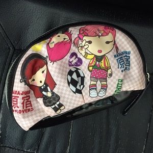 Harajuku Lovers Toiletry Makeup Pouch Schoolgirls