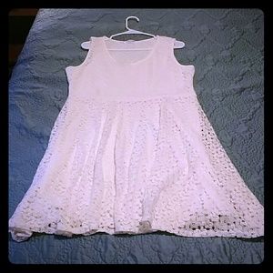 Crochet White Sun Dress