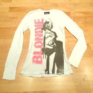 "Blondie" waffle T