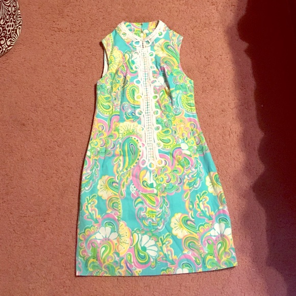 Lilly Pulitzer size 2 dress with zipper front