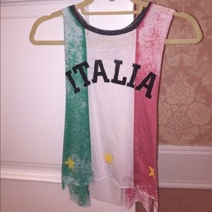 Italia chaser muscle tee