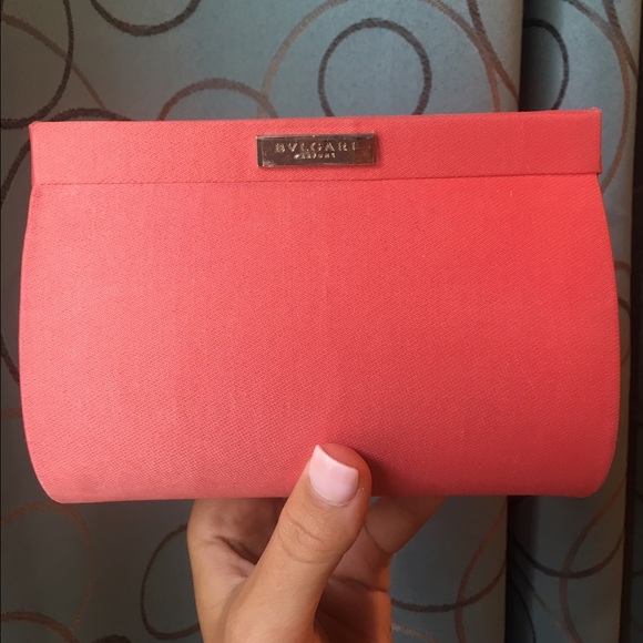 BVLGARI Pink Clutch