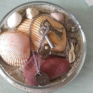 Boutique key necklace