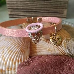 Betsey Johnson skull bracelet
