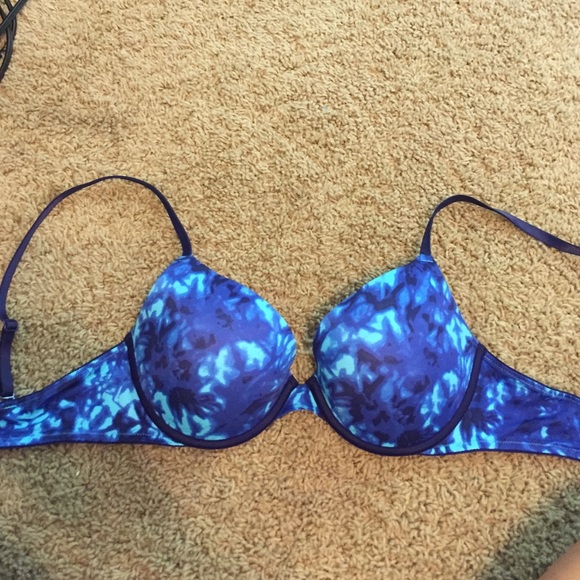 Tie Dye Victoria's Secret Pink Push-Up bra