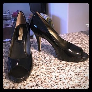 Banana Republic peep toe heels