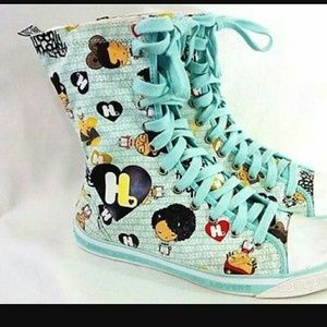 High top harajuku lovers sneakers
