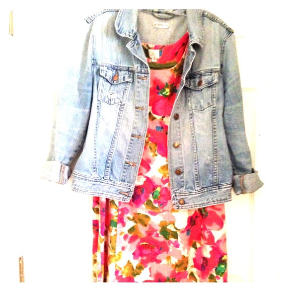 Anthropologie Floral dress