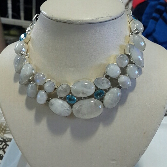 Brand new moonstone necklace