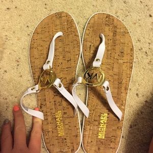 Michael Kors flip flops