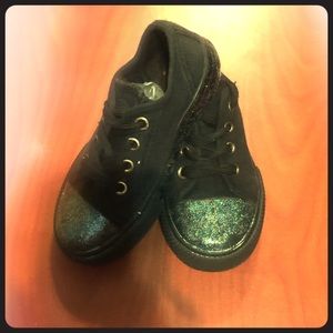 Black Glitter✨ Toddler Sneakers Sz7